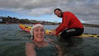 Swanage Boxing Day swim 2022  The Jurassic Coast [upl. by Erkan]