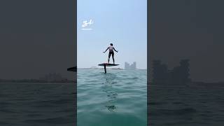 We got to test the Audi EFoil and it didnt disappoint…🤩 audi surfboard cooltech [upl. by Halet69]