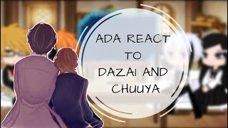 Armed decective agency react to Dazai and Chuuya description [upl. by Nivri968]