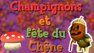 🍄 La saison des Champignons amp la fête du Chêne dans Animal Crossing 🍁 [upl. by Enyaz768]