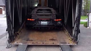 Lamborghini Aventador SV Delivery [upl. by Maletta453]