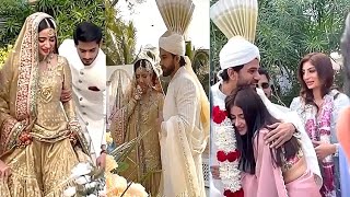 Saboor Aly amp Ali Ansari Complete Wedding Video  Baraat Nikah Day Look of Saboor [upl. by Pavyer]