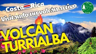 ⚠️ ¡Volcán ACTIVO Volcán Turrialba  Costa Rica 4K [upl. by Noraj686]