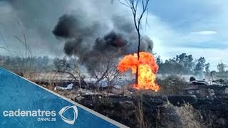 Explosión en ducto de gas en Huehuetoca Edomex [upl. by Ohara]