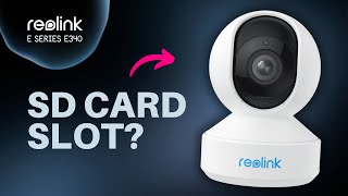 Does the Reolink E Series E340 Have an SD Card Option [upl. by Rodgers]