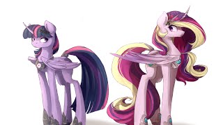 Princess Cadence and Twilight Sparkle [upl. by Hali593]