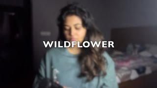 Wildflower  Billie Eilish Cover by Anushka Upreti with LYRICS [upl. by Nnep]