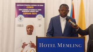 LE DISCOURS DABBÉ NSHOLE SUR LA SOEUR ANUARITE NENGAPETA [upl. by Dnomse]