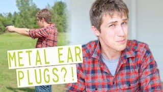 METAL EAR PLUGS FOR SHOOTING  Flare Audio Isolate Ear Plugs [upl. by Aslin975]