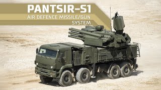 PantsirS1 Air defence missilegun system [upl. by Eenttirb846]