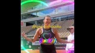 Aryna Sabalenka ❤️ Beautiful Talented amp Lovely 😍⭐🏆 [upl. by Anelah]