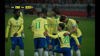 TipsGameNation eFootball 2024 Moments clip Bebeto Brazil Goal [upl. by Neelhsa]