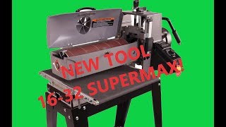 SUPERMAX 1632 DRUM SANDER [upl. by Dorman]