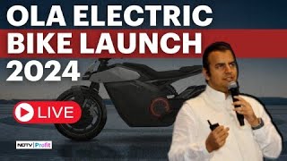 Ola Electric Bike Launch LIVE I Ola Sankalp Event LIVE Today I Ola Bike Launch LIVE [upl. by Narcho]