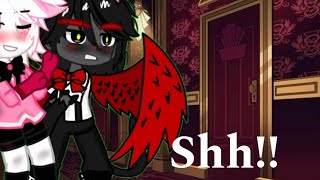 shh🤐gacha trendHazbin hotelnot ogMichipack [upl. by Melisse]