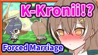 Mumei Explains about Kroniis Sudden FORCED MARRIAGE Discussion 【HololiveEN】 [upl. by Anialem]