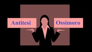 Antitesi o ossimoro [upl. by Prudhoe73]