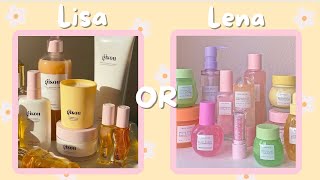 Lisa or Lena skincare edition [upl. by Annaiek37]