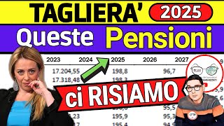 PENSIONI TAGLI governo MELONI a QUESTI 5 ASSEGNI ➡ ANTEPRIMA AUMENTO INVALIDI MINIME SOCIALI 16 [upl. by Ezalb]