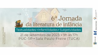 6ª Jornada da Literatura de Infância  tarde [upl. by Mahmoud263]