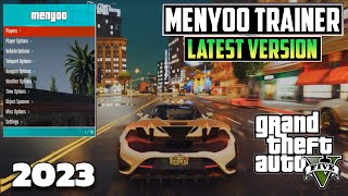 How to Install MENYOO TRAINER in GTA 5 LATEST VERSION 2023  GTA 5 Mods 2023 Hindi full Tutorial [upl. by Ydnamron646]