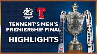 HIGHLIGHTS  Tennents Mens Premiership Final 202223  Hawick v Currie Chieftains [upl. by Verlie]