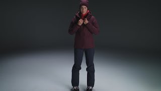 Arcteryx  Andessa Jacket Womens  Crimson [upl. by Atiuqram]