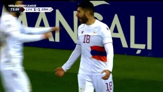 Artur Miranyan Goal Latvia vs Armenia 12 All Goals and Extended Highlights [upl. by Orlov]