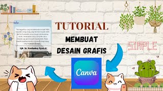 Cara Membuat Desain Grafis di CANVA [upl. by Ahter]