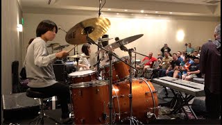 Sting  Seven Days Cover  Jam at Drum Fantasy Camp in Los Angeles [upl. by Nellie]