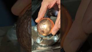 14 seconds of Blacksmith ASMR copper ASMR Handmade blacksmith [upl. by Ameerak]