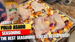 Incredible Flavor LAWRYS Pollo Asado Seasoning Review [upl. by Cardon]