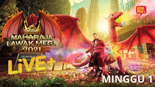 LIVE Maharaja Lawak Mega 2021 Live   Minggu 1 [upl. by Treb]