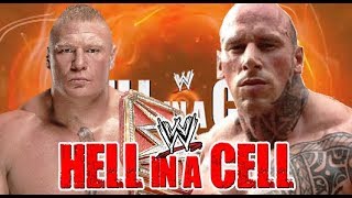 Martyn Ford vs Brock Lesnar Hell in a Cell Match [upl. by Hsemar]