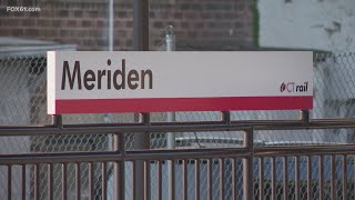 Woman violently assaulted choked at Meriden Train Station residents react [upl. by Ibur105]