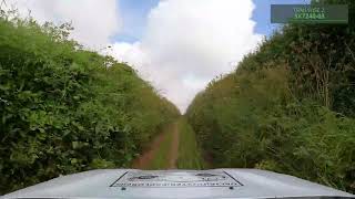 Green Lanes in a Dacia Duster  Nr Salcombe Devon [upl. by Haisi]