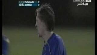 Portsmouth Vs Milan  inzaghi Goal 22 [upl. by Teddie]