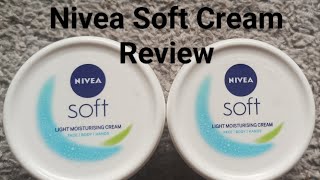 Nivea Soft Cream Review [upl. by Nnaitsirk]