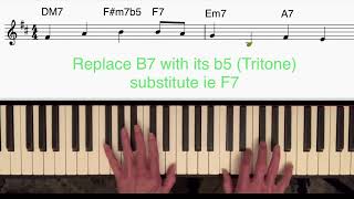 5 Steps To Reharmonise A Jazz Standard [upl. by Monda]