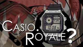 Casio AE1200WH  Cheapest Bond Watch [upl. by Shaefer]