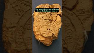 What is the oldest known world map Discover its ancient origins GeographyFacts AncientHistory [upl. by Nosydam]