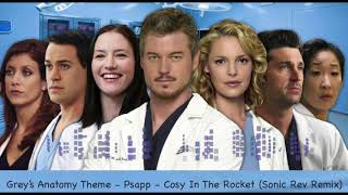 Greys Anatomy Theme  Cosy In The Rocket  Psapp  Sonic Rev Remix [upl. by Anilegnave455]