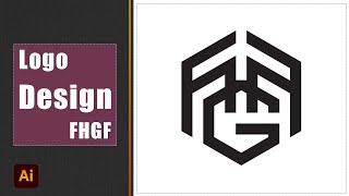 Logo design training  letters FHGF [upl. by Perceval15]