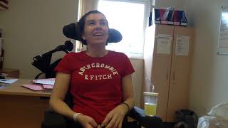 Clodagh Dunlop Locked in syndrome speech and language therapy [upl. by Nywg]