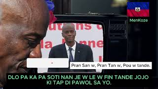 😢😭DLO PA KA PA SOTI NAN JE W LE W FIN TANDE JOJO KI TAP DI PAWOL SA YO menkoze [upl. by Aikehs]