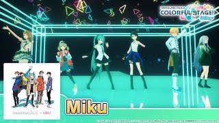 HATSUNE MIKU COLORFUL STAGE  Miku by Anamanaguchi 3D Music Video [upl. by Lainahtan]