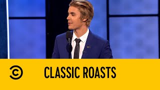 The Harshest Burns From The Roast of Justin Bieber  Classic Comedy Central Roasts [upl. by Aicek]