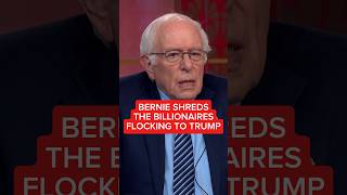 Bernie Sanders shreds the billionaires flocking to Trump [upl. by Danita]