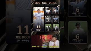 Most Century In A Winning Cause In The World Test Championship joeroot rohitsharma shorts [upl. by Alded247]