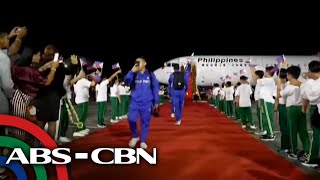 Paris Olympics Philippine team arrives in Manila  ABSCBN News [upl. by Katrina]